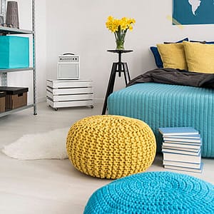 poufs and bed in bedroom PV6MXP7jpg 400px Diversity Community Care | NDIS Provider 1